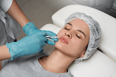 Medical professional providing primary care and wellness services to a patient.